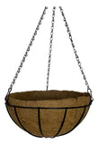 5 Vasos Fibra De Coco 20cm Planta Suspenso Pendente Corrente