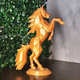 Enfeite Sala Rack Cavalo Luxo Escultura Escritório Presente