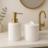 Saboneteira + Porta Escova Kit