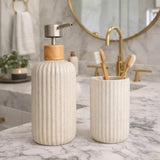 Kit Banheiro 2 Peças Cerâmica