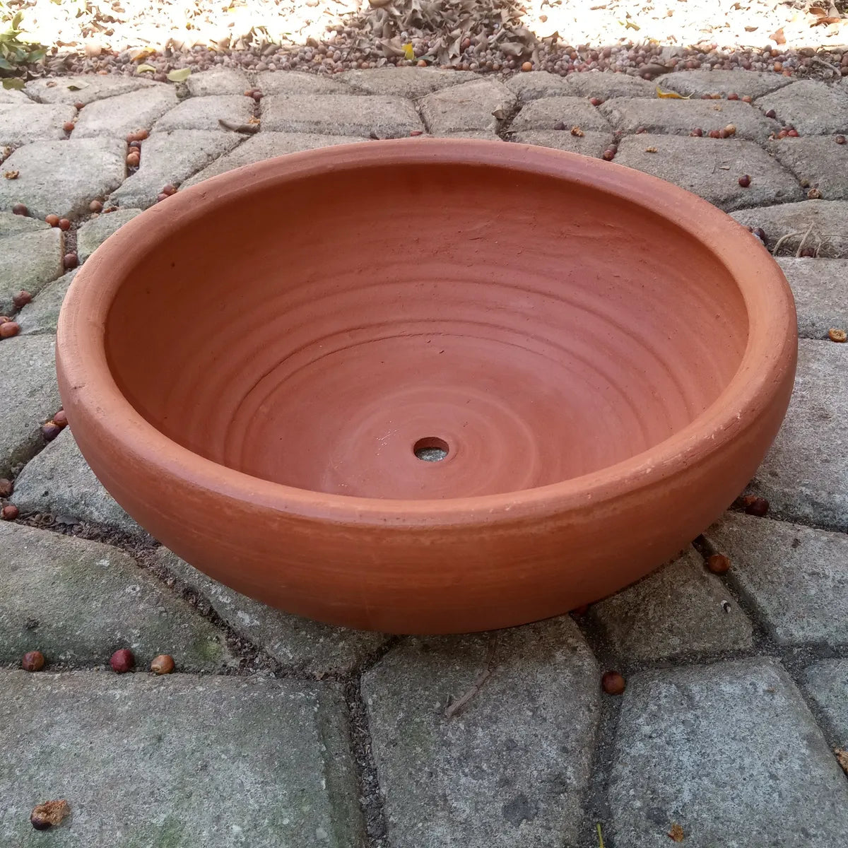 Vaso Cuia Bacia Para Plantas Cerâmica Nº 0 22x8,5