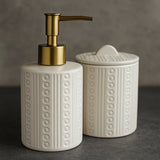 Saboneteira + Porta Escova Kit