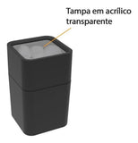 Porta Algodão Artesanal Fosco