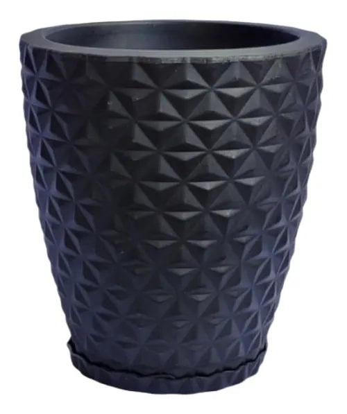 Vaso Planta Flor Jardim Decorativo Luxo Diamante 3d N2