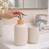 Kit Banheiro 2 Peças Cerâmica