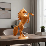 Enfeite Sala Rack Cavalo Luxo Escultura Escritório Presente