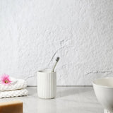 Porta Escova Cerâmica Fosca