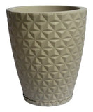 Vaso Planta Flor Jardim Decorativo Luxo Diamante 3d N2