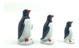 Família De Pinguim Para Geladeira Porcelana Enfeite Cozinha