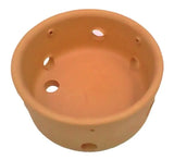 Vaso De Barro Cerâmica Furado Para Orquídea 28x12 Cm