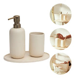 Kit Higiene Cerâmica Minimalista