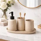 Kit Banheiro Premium Bege